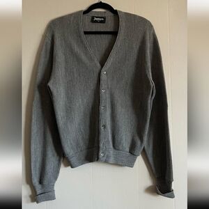 Vintage Jantzen USA 1950’s 60’s Dove Gray Cardigan